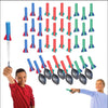 Stomp Rocket Squeeze Rocket Party Pack & 2 Player Set
